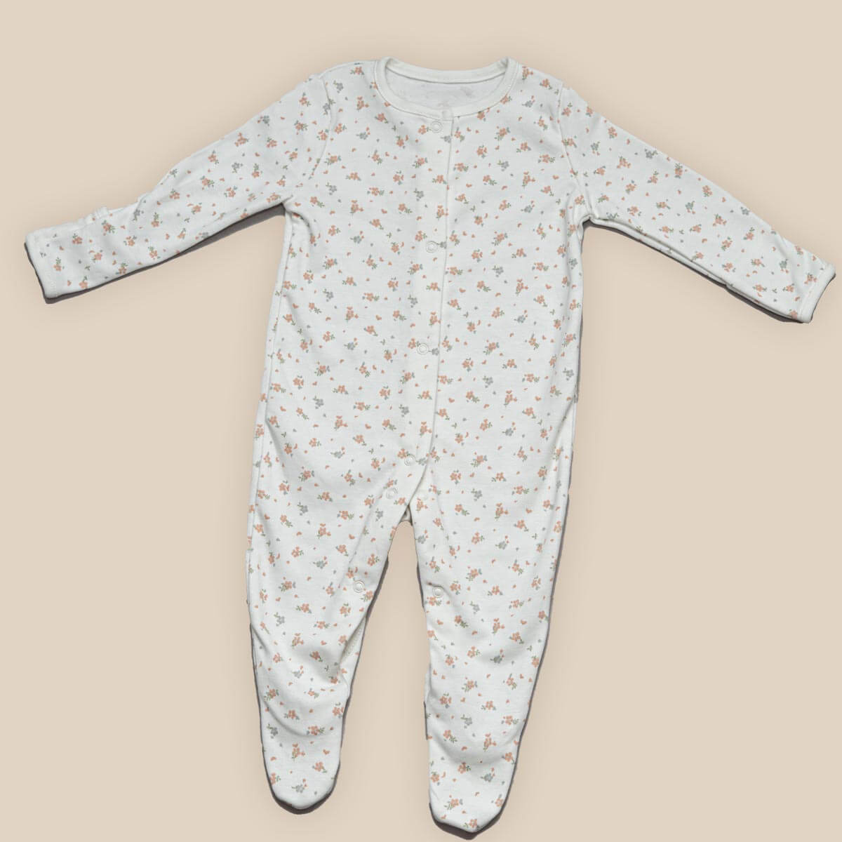 Beautiful Flowery Designed High-quality Sleepsuit - Image 2