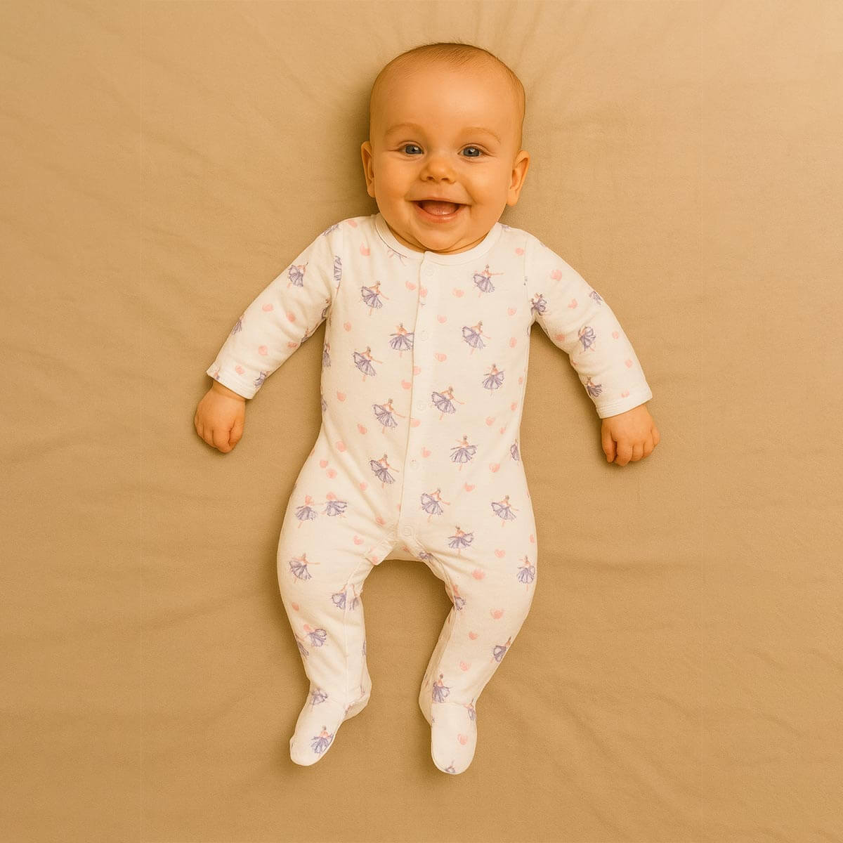 Beautiful Butterfly Designed High Quality Sleepsuit