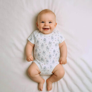 a toddler is wearing a tiny fairy ballet baby bodysuit