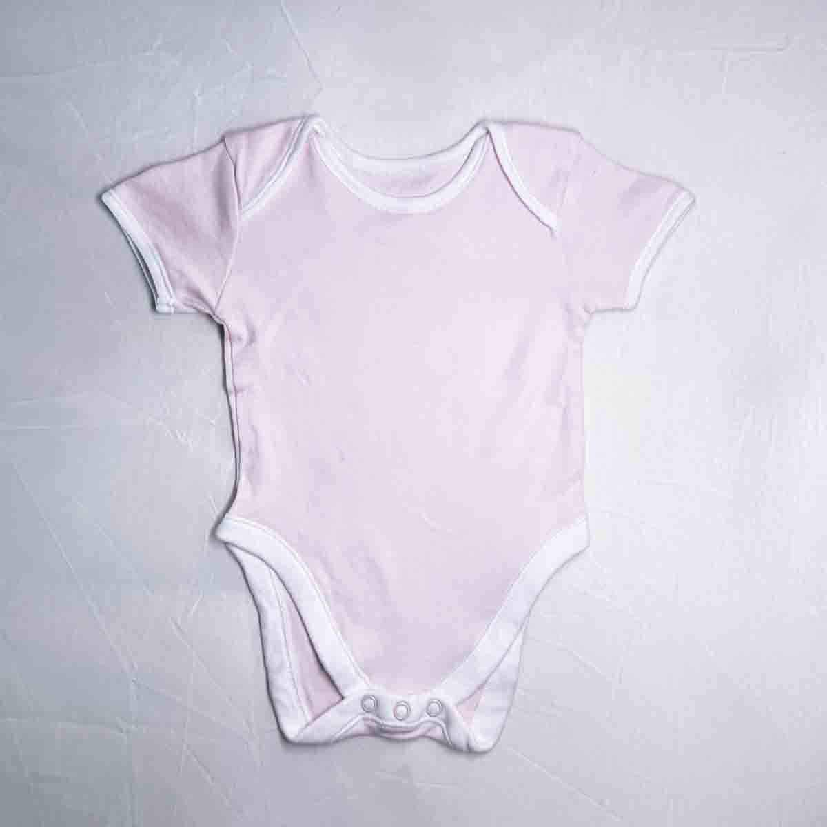 Gentle rose baby bodysuit
